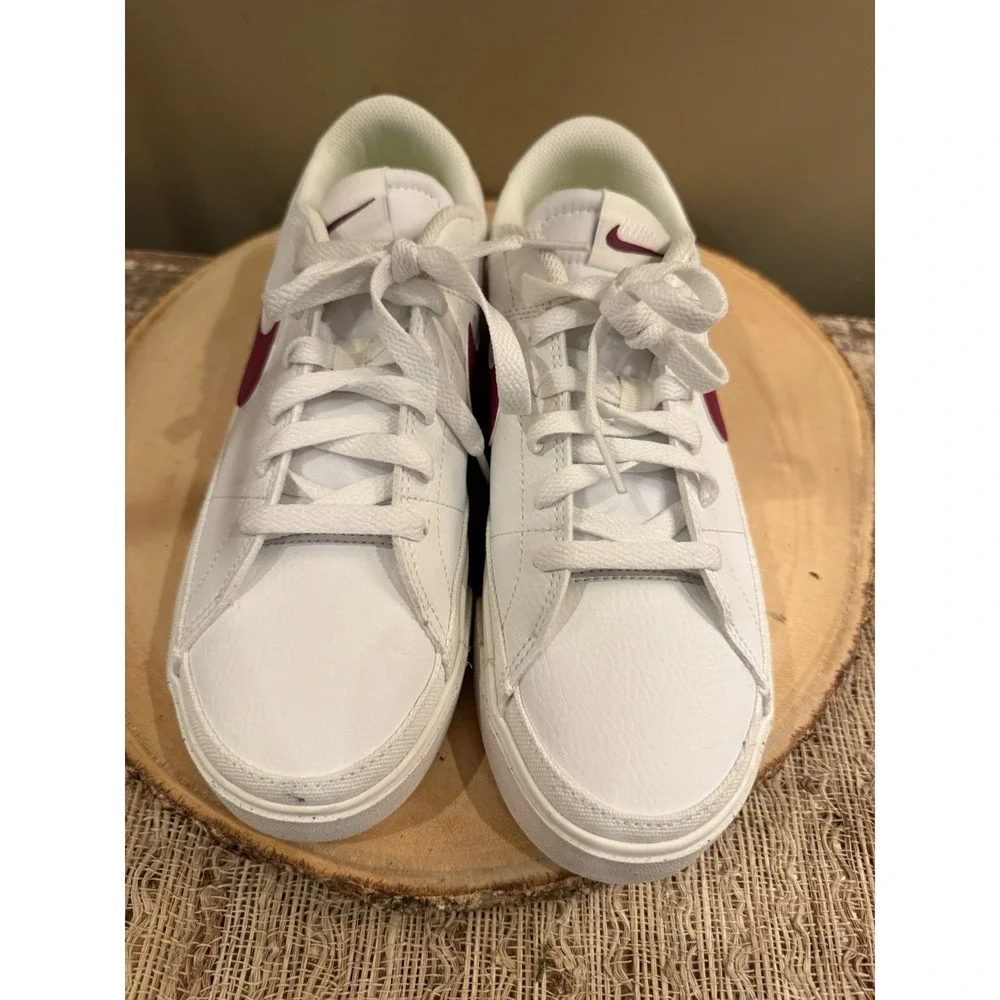 Nike Women Court Legacy Next Nature White Rosewood Sail‎ DH3161 106 Sz-9 New